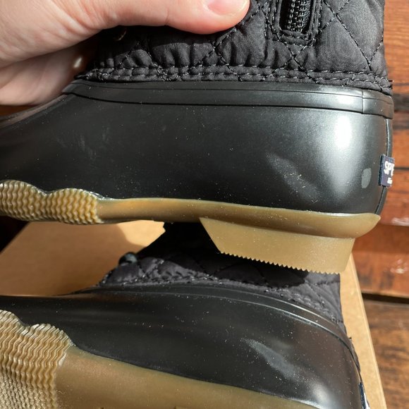 New Kids Sperry Top Sider Boots, Size 1 - Picture 4 of 5